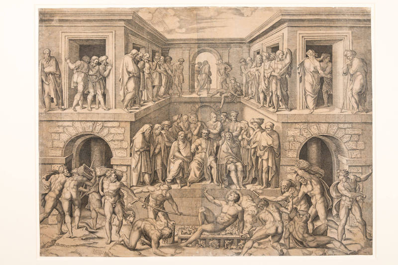 The Martyrdom of Saint Lawrence, after Baccio Bandinelli