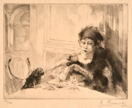 La Femme au chien [The Woman with the Dog]