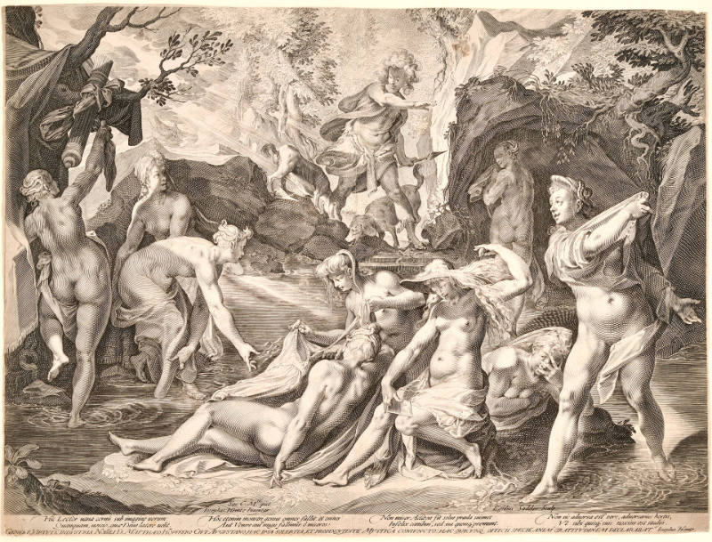 Diana Surprised by Actaeon, after Joseph Heintz