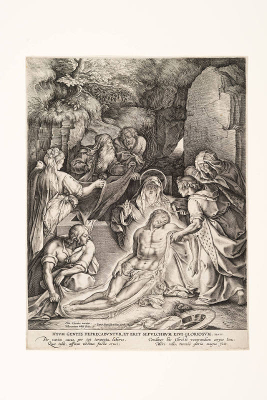 The Entombment, after Otto van Veen