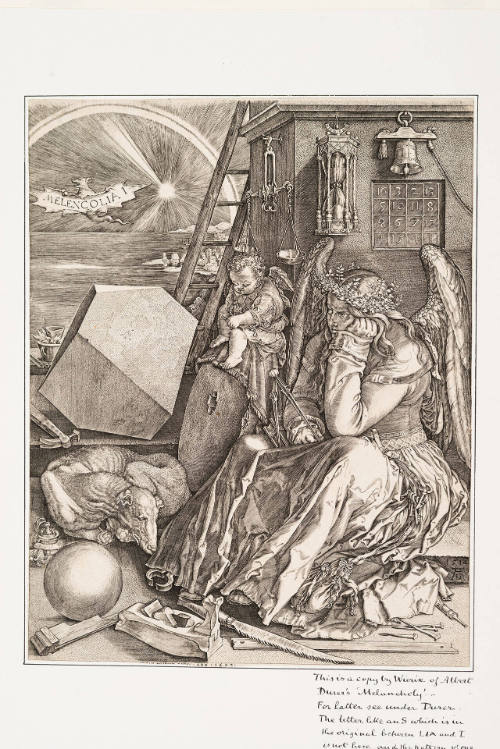 Melencolia, after Albrecht Dürer