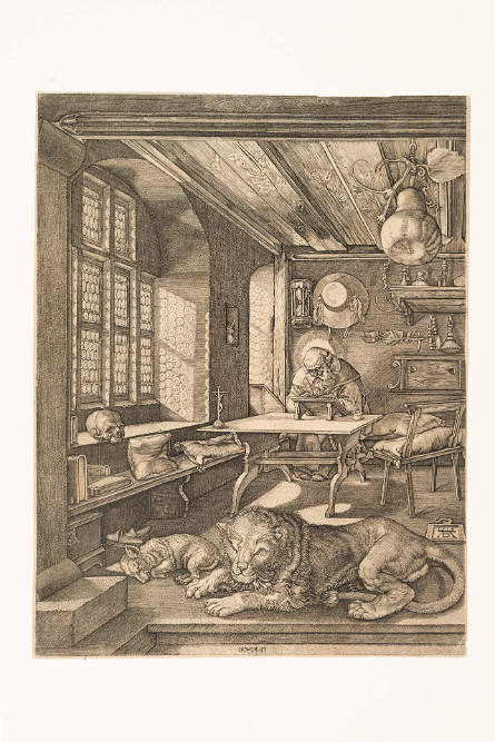 Saint Jerome in his Study, after Albrecht Dürer