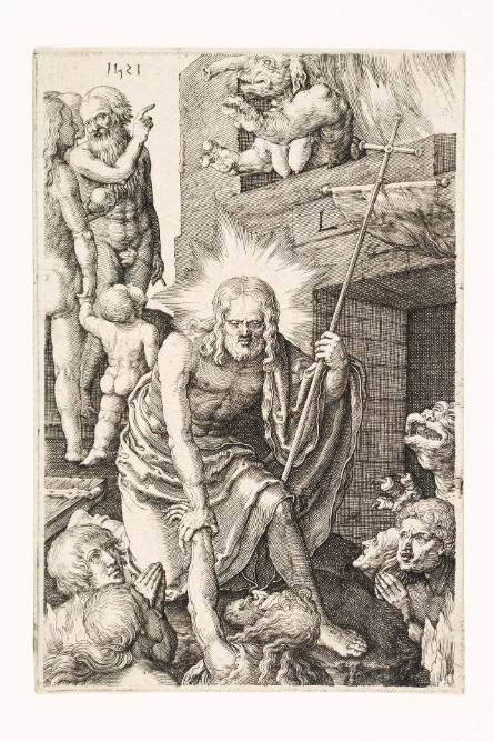 Descent into Hell, from the Small Passion, after Lucas van Leyden