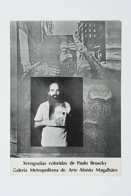 Xerografias coloridas de Paulo Bruscky. Recife: Galeria Metropolitana de Arte Aloísio Magalhães