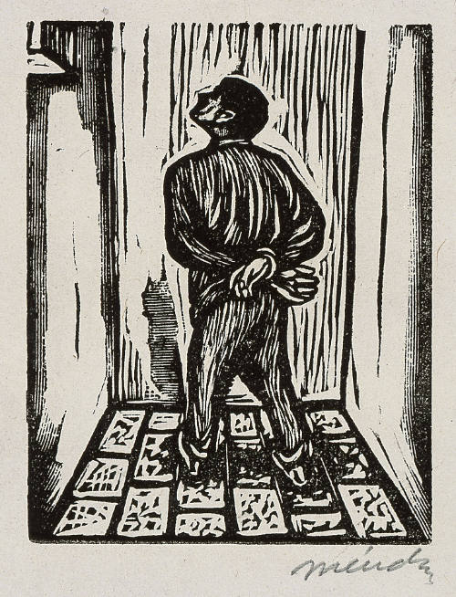 El preso [Prisoner], no. 10 from 25 Prints of Leopoldo Méndez