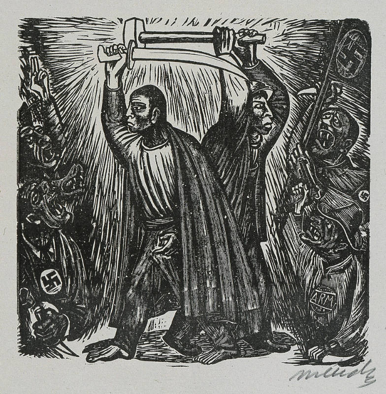 Ilustración para un Corrido [Illustration for a Popular Song], no. 13 from 25 Prints of Leopoldo Méndez