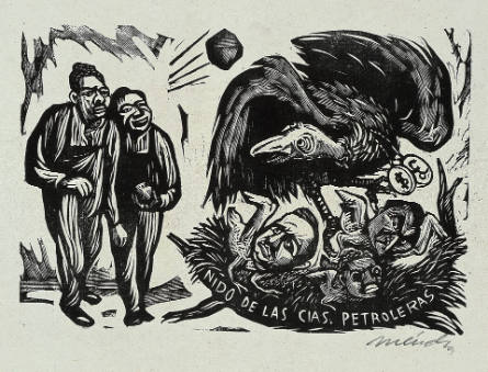 El nido del buitre [The Vulture's Nest], no. 18 from 25 Prints of Leopoldo Méndez