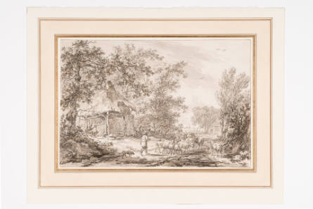 Landscape with Shepherd and a Shanty