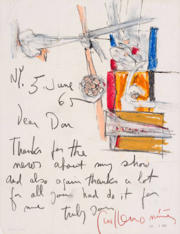 Untitled [Manuscript letter of June 5 to Dr. Donald Goodall]