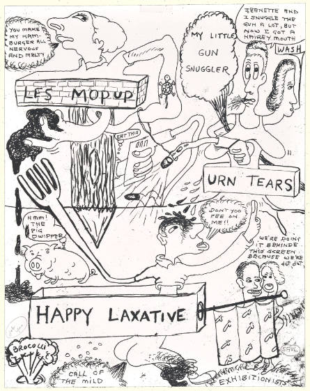 Untitled [Happy Laxative], from Two Hours