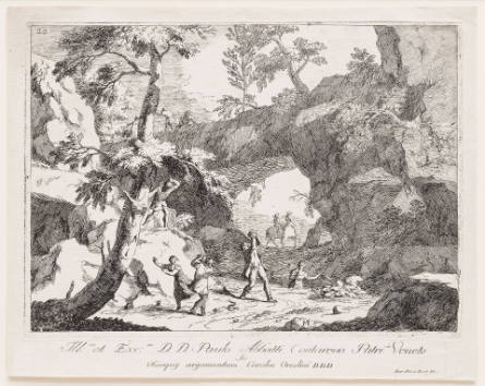 Killing of a Snake in a Landscape with Natural Bridge