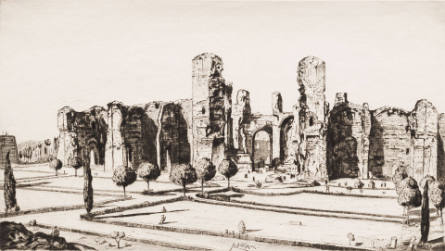 Roman Ruins (The Thermae of Caracalla)