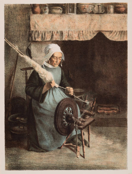 L'Aïeule [Grandmother], from L'Estampe moderne [The Modern Print]