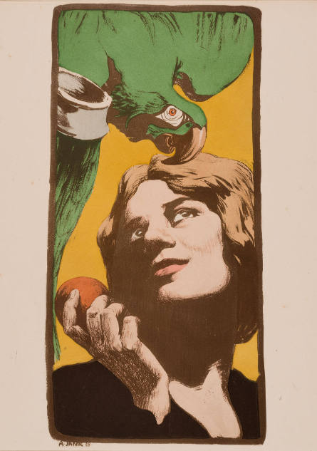 La Femme au perroquet [The Woman with the Parrot], from L'Estampe moderne [The Modern Print]