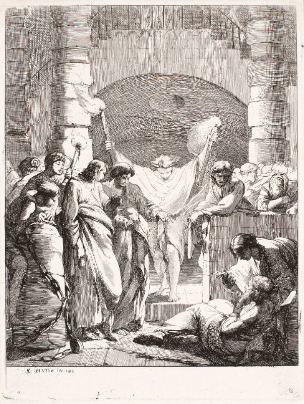Visiting Prisoners, from Seven Works of Mercy