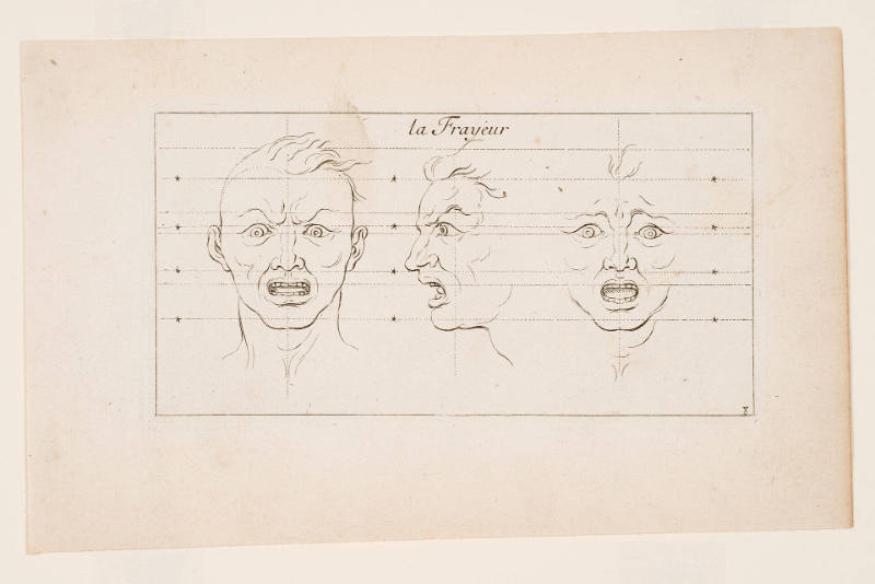 Plate 8 from Caractères des Passions, after Charles Le Brun