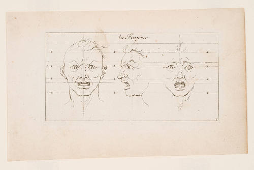 Plate 8 from Caractères des Passions, after Charles Le Brun