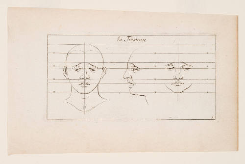 Plate 9 from Caractères des Passions, after Charles Le Brun