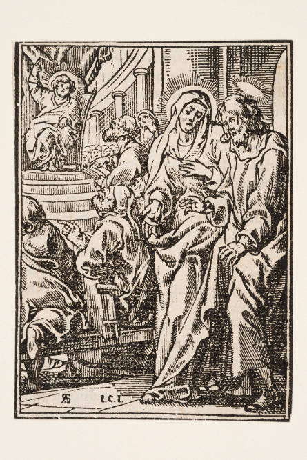 Christ Among the Doctors, after Anthonis Sallaert, plate 7 from Perpetua Crux sive Passio Jesu Christi