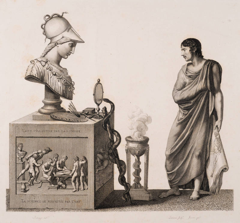 Frontispiece to the Anatomy of the Gladiator, after Salvage