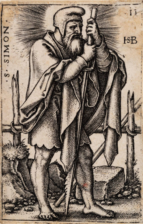 Saint Simon, from The Set of Twelve Apostles