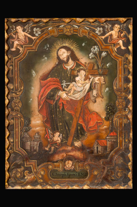 San José con el niño Jesús [St. Joseph and the Christ Child]