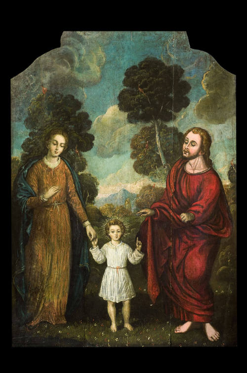 La sagrada famiia como trinidad terrena [The Holy Family as Earthly Trinity]