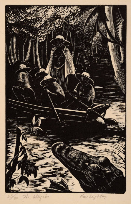 The Alligator, from H.M. Tomlinson The Sea and the Jungle
