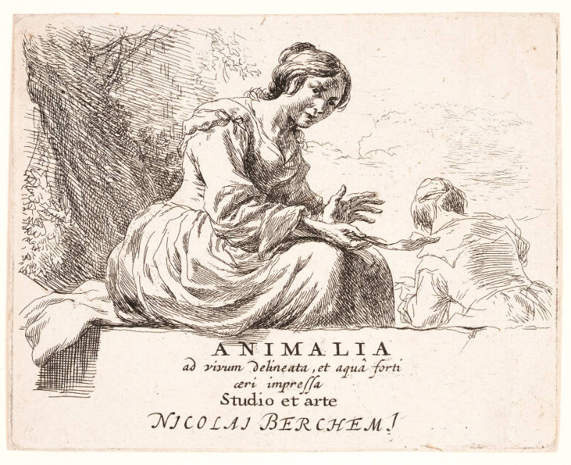 Frontispiece to The Set of the Sheep with the Singing Shepherdess