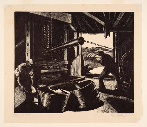 Cider-making: October, from The Farmer's Year