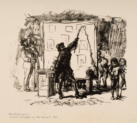 Der Bildermann [The Art Seller], aus Die Kunst des Radierens [from The Art of Etching]