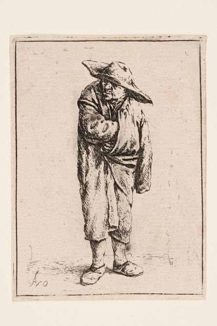 Peasant with his Hand in his Cloak