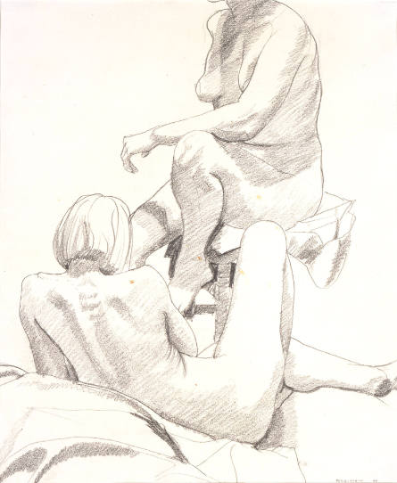 Drawing for Two Nudes