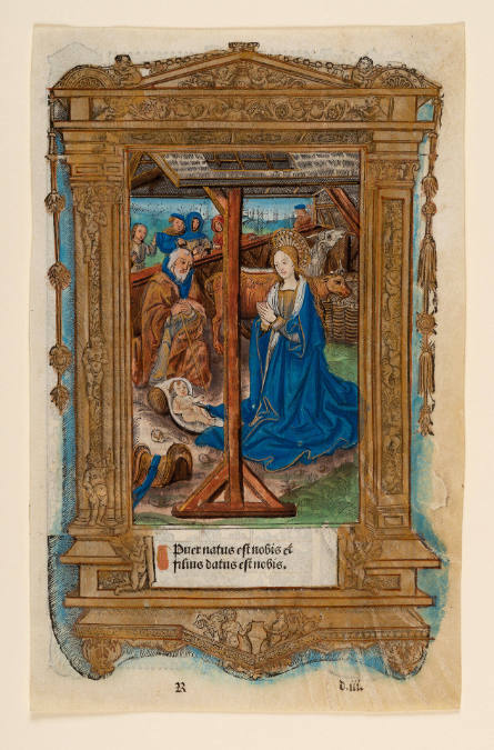 Nativity, from A Book of Hours