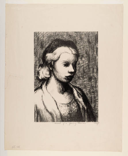 Head of a Young Woman